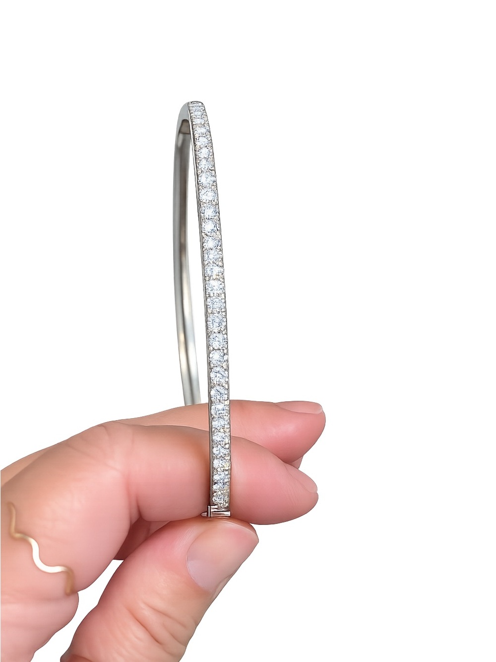 18 karat white gold Bangle Bracelet -